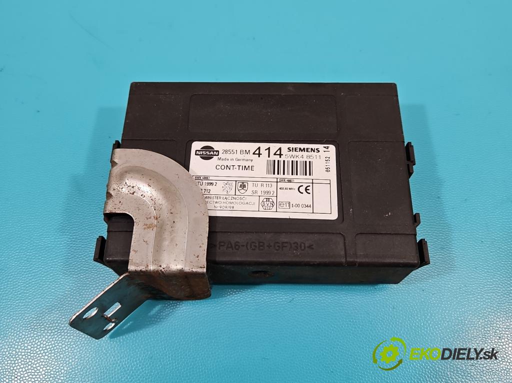 Nissan Almera N16 2000-2006 1.5 dci 82 hp manual 60 kW 1461 cm3 5- řídící jednotka motoru 8200334540