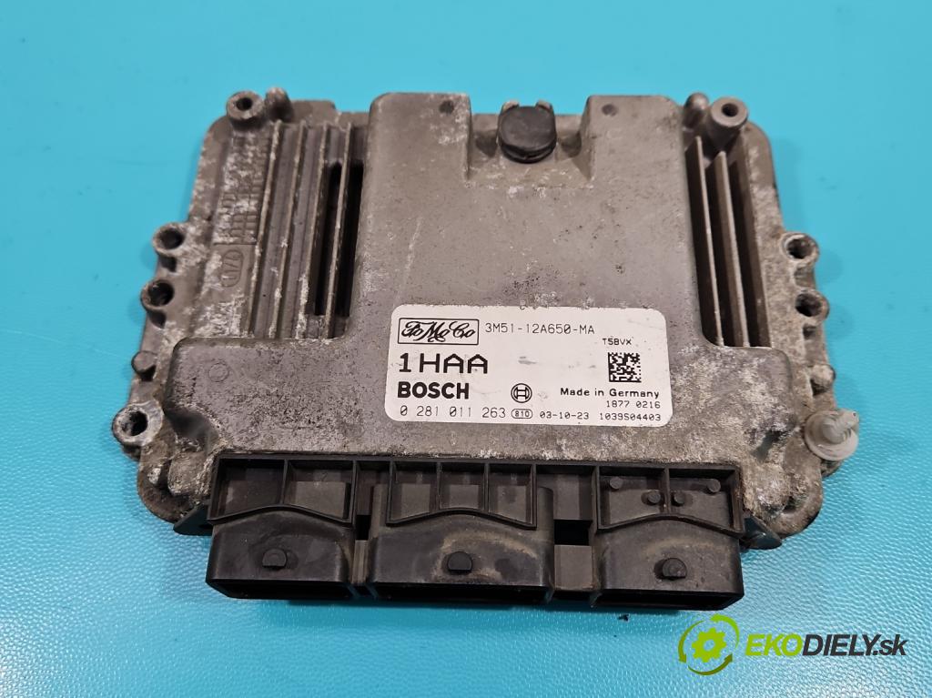 Ford C-Max I 2003-2010 1.6 tdci 109 hp manual 80 kW 1560 cm3 5- řídící jednotka motoru 3M51-12A650-MA