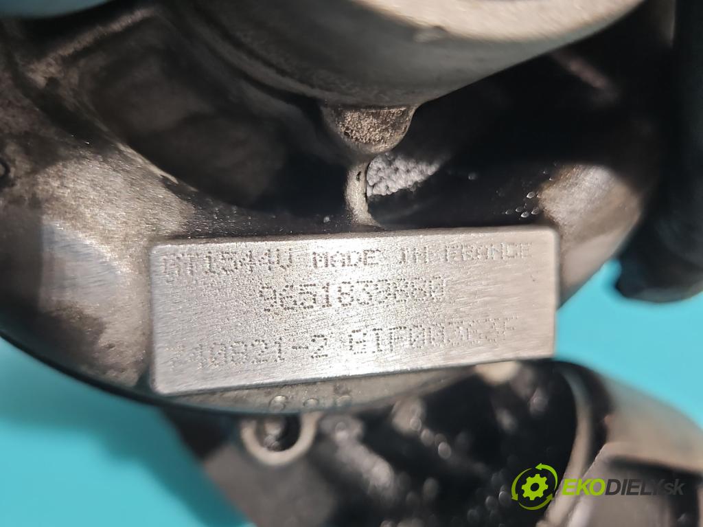 Ford C-Max I 2003-2010 1.6 tdci 109 hp manual 80 kW 1560 cm3 5- Turbodmychadlo 740821-2 (Turbodúchadla (kompletní))