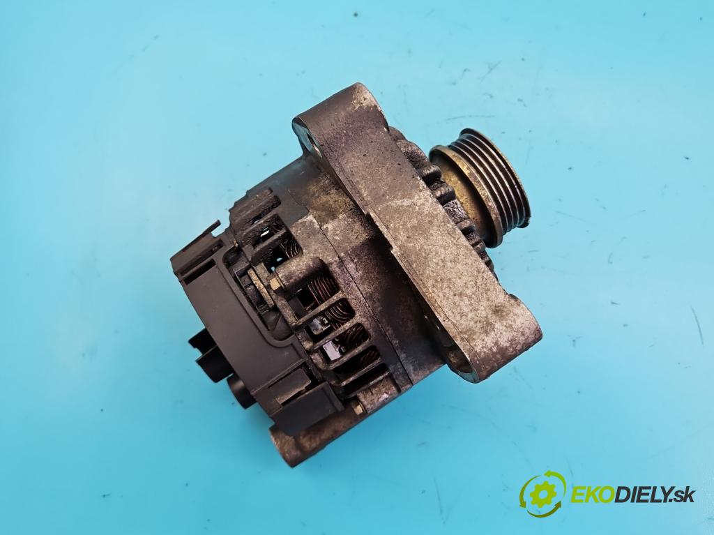 Fiat Albea 1.2 16V 80 HP manual 59 kW 1242 cm3 4- Alternator 46765842 (Alternátory)