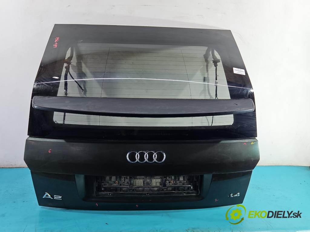 Audi A2 1.4 16V 75 hp manual 55 kW 1390 cm3 5- zadní kufrové dveře  (Zadní kapoty)
