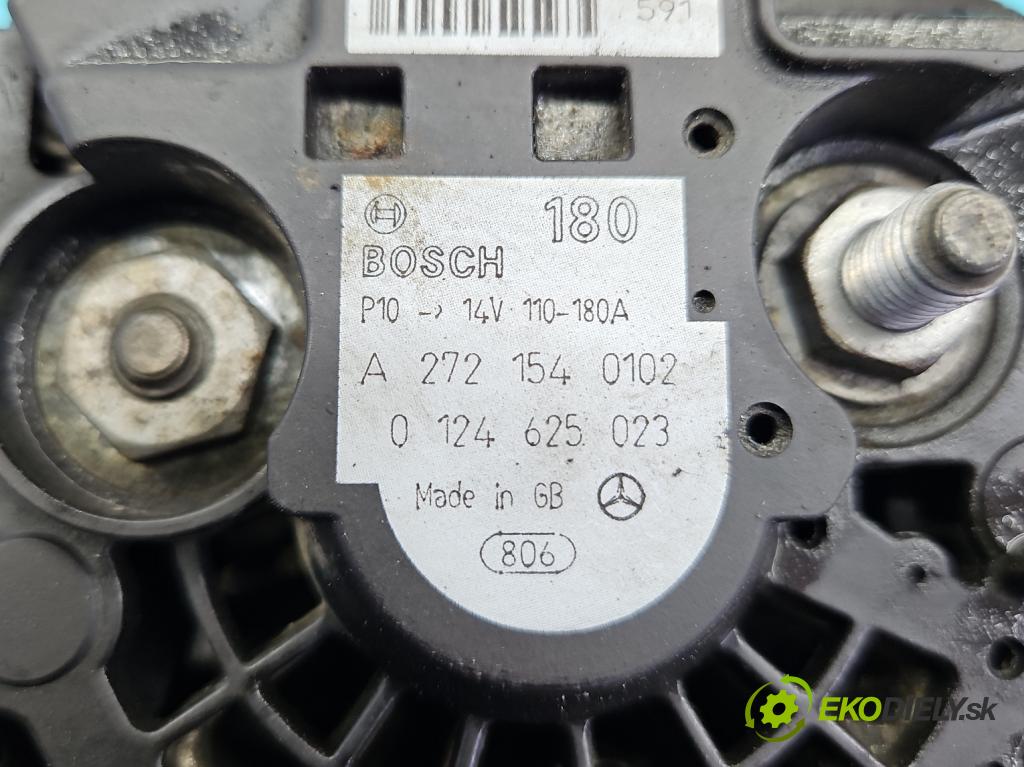 Mercedes R W251 2005-2013 3.5 V6 272 HP automatic 200 kW 3498 cm3 5- Alternator A2721540102 (Alternátory)