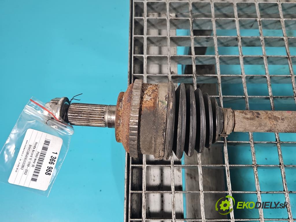 Honda Accord VI 1998-2002 1,8.0 16v 136 HP manual 100 kW 1850 cm3 4- poloos predné ľavé