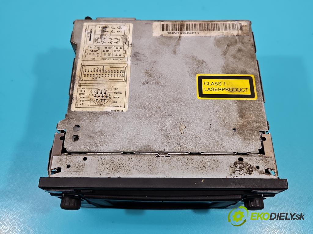 Vw Passat B5 1995-2005 1.8 20V 125 HP manual 92 kW 1781 cm3 4- Radio originál 3B0035191G