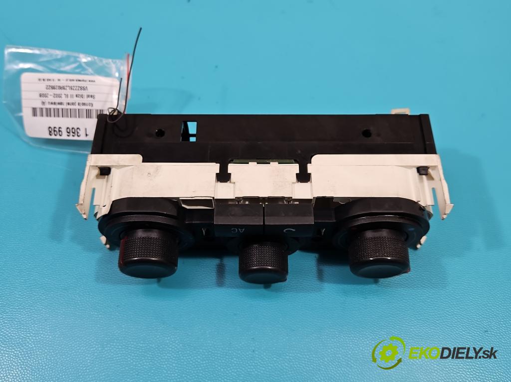 Seat Ibiza III 6L 2002-2008 1.4 tdi 69KM manual 51 kW 1422 cm3 5- panel kúrenia 6L0820045C