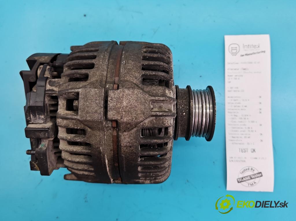 Opel Astra III 2004-2014 1.6 16V 105 hp manual 77 kW 1598 cm3 3- Alternator 0124425020 (Alternátory)