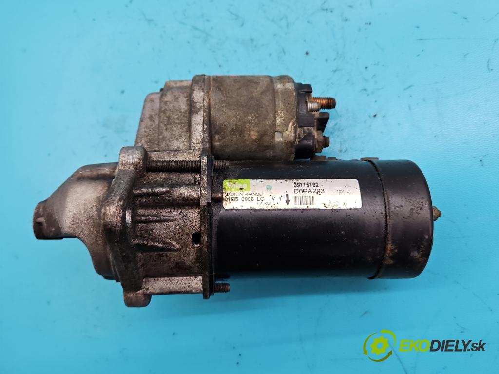 Opel Astra III 2004-2014 1.6 16V 105 HP manual 77 kW 1598 cm3 3- štartér D6RA293 (Štartéry)