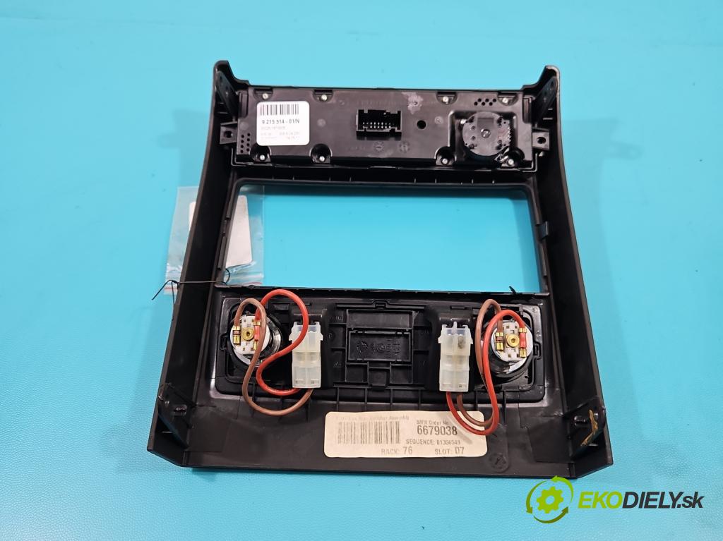 Bmw X5 E70 2006-2013 3.0 T 306KM automatic 225 kW 2979 cm3 5- panel kúrenia 9215514-01/N