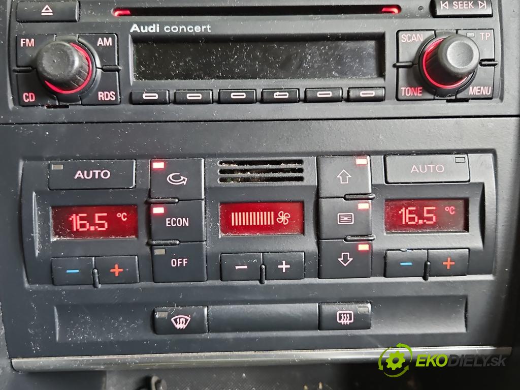 Audi A4 B7 2004-2008 2.0 20V 131 HP manual 96 kW 1984 cm3 4- panel kúrenia 8E0820043AJ
