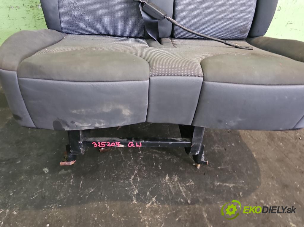 Citroen Jumpy II 2007-2016 2.0 hdi 120 HP manual 88 kW 1997 cm3 5- Sedačka pravý  (Sedačky, sedadlá)