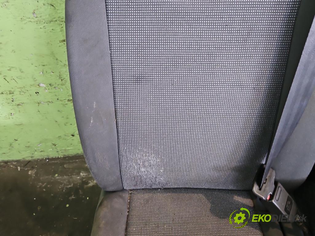 Citroen Jumpy II 2007-2016 2.0 hdi 120 HP manual 88 kW 1997 cm3 5- Sedačka pravý  (Sedačky, sedadlá)