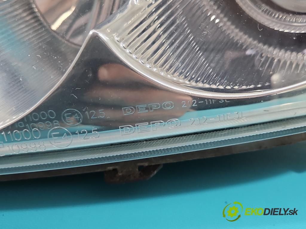 Toyota Avensis II T25 2003-2008 2.0 D4D 116 HP manual 85 kW 1995 cm3 5- Reflektor: ľavý  (Ostatné)