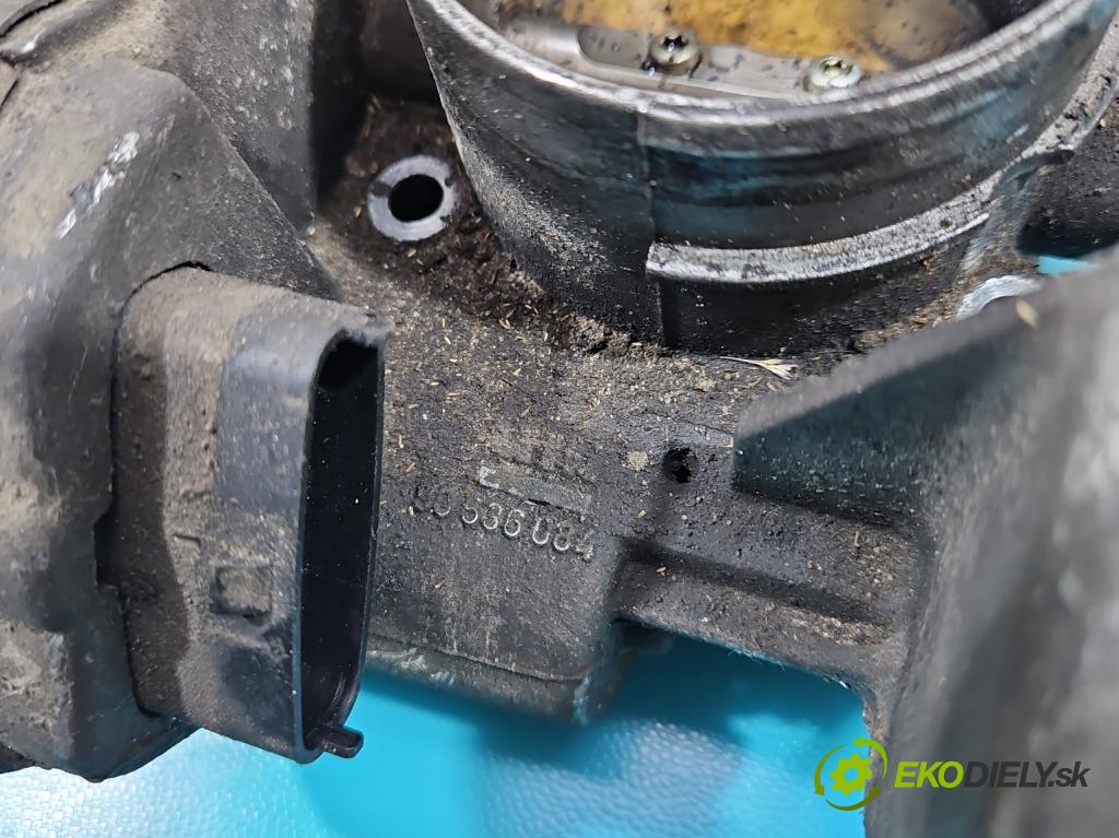 Opel Zafira A 1999-2005 1.8 16V 116 HP manual 85 kW 1796 cm3 5- klapka 90536084 (Škrtiace klapky)