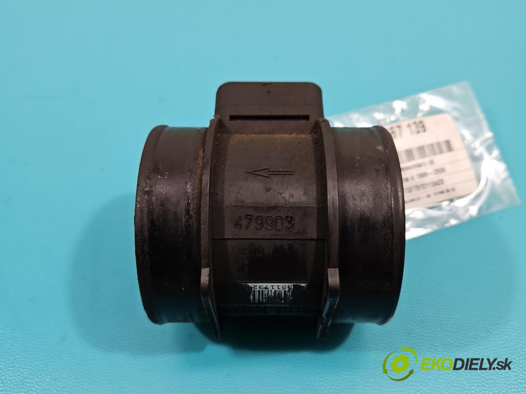 Opel Zafira A 1999-2005 1.8 16V 116 HP manual 85 kW 1796 cm3 5- průtokoměr: 5WK9606 (Váhy vzduchu)