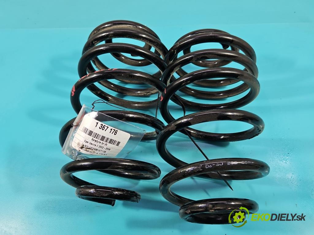 Opel Vectra C 2002-2008 1.9 cdti 150 hp manual 110 kW 1910 cm3 5- Pružiny: zadní komplet 