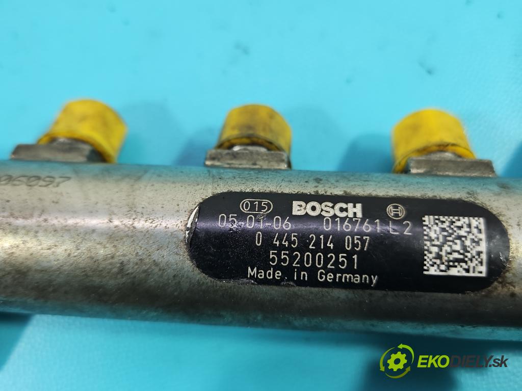 Opel Vectra C 2002-2008 1.9 cdti 150 HP manual 110 kW 1910 cm3 5- lišta vstrekovacia 0445214057 (Vstrekovacie lišty)