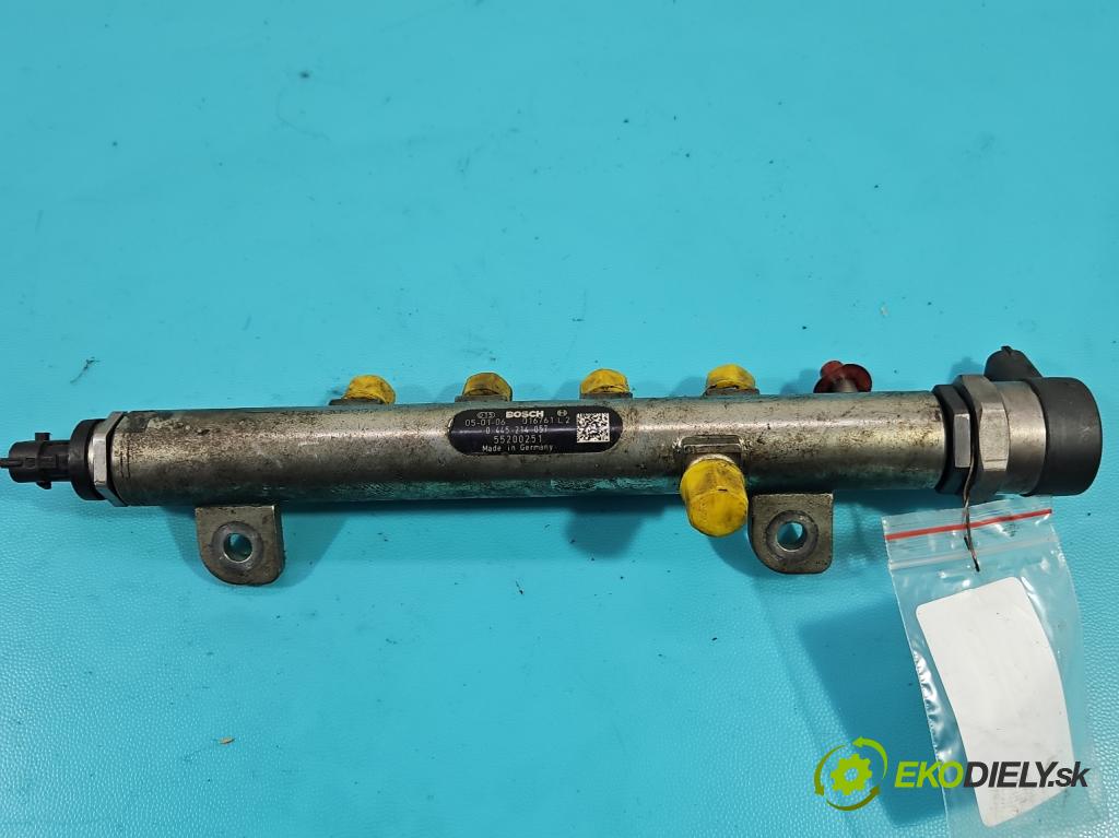 Opel Vectra C 2002-2008 1.9 cdti 150 HP manual 110 kW 1910 cm3 5- lišta vstrekovacia 0445214057 (Vstrekovacie lišty)