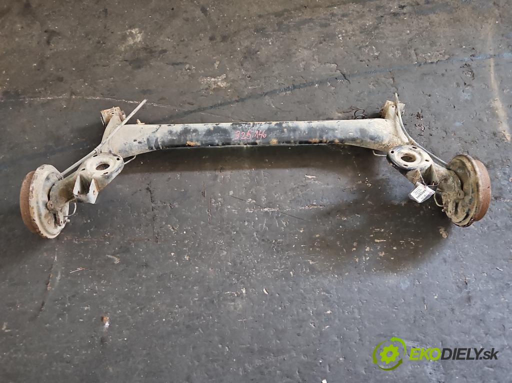 Skoda Fabia I 1999-2007 1.2 12V 64 hp manual 47 kW 1198 cm3 5- zadní výztuha  (Výztuhy zadní)