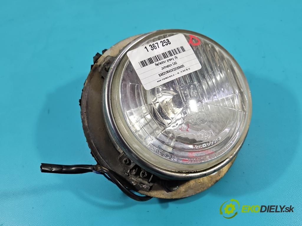 Johnston C40 2.8d 92 HP  68 kW 2776 cm3 5- Reflektor: pravý  (Pravé)