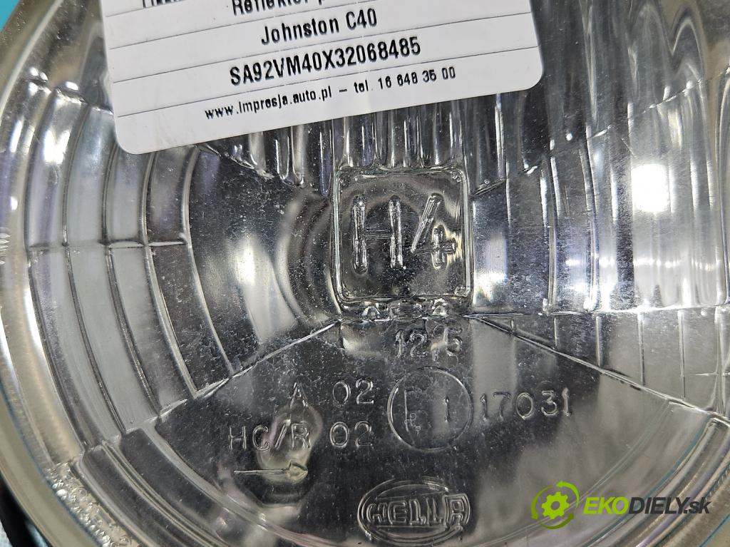 Johnston C40 2.8d 92 HP  68 kW 2776 cm3 5- Reflektor: pravý  (Pravé)