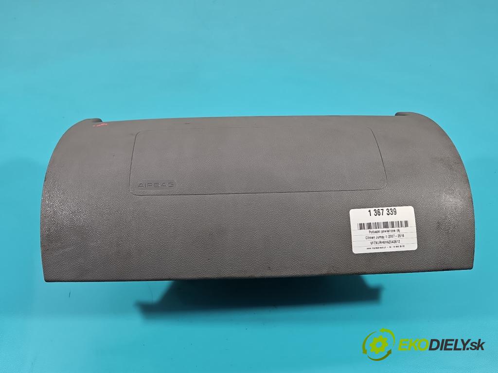 Citroen Jumpy II 2007-2016 2.0 hdi 120 HP manual 88 kW 1997 cm3 5- airbag vzduch: spolujezdce: 14013511ZN (Airbagy)