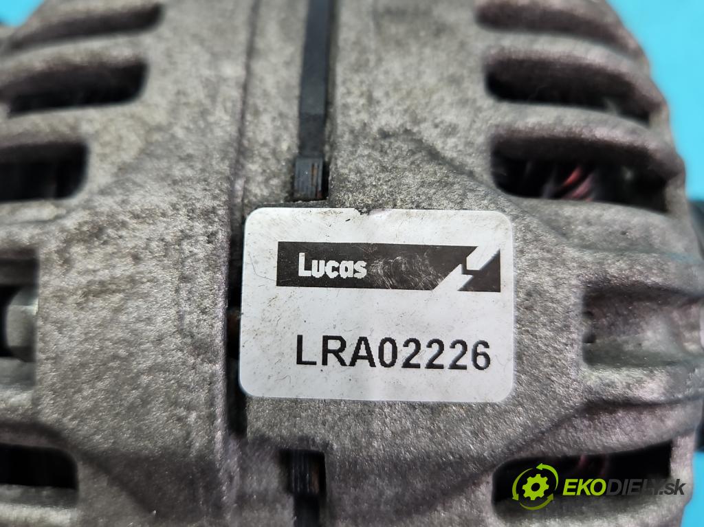 Citroen Jumpy II 2007-2016 2.0 hdi 120 HP manual 88 kW 1997 cm3 5- Alternator LRA02226 (Alternátory)