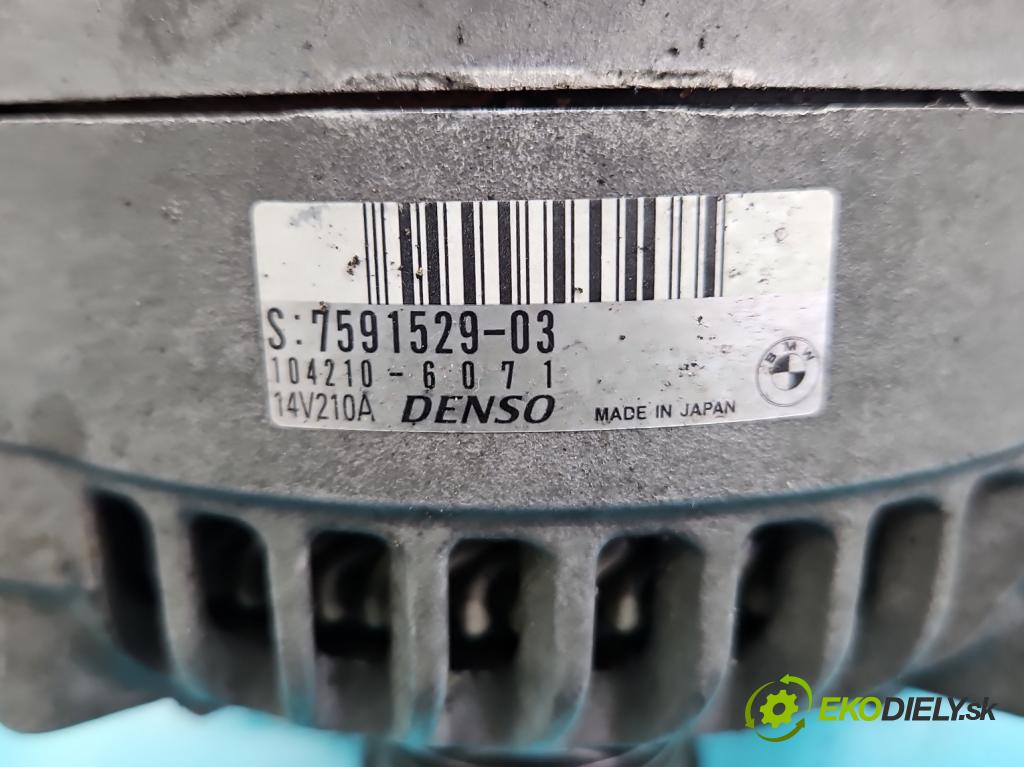 Bmw X5 E70 2006-2013 3.0 T 306KM automatic 225 kW 2979 cm3 5- Alternator 7591529 (Alternátory)