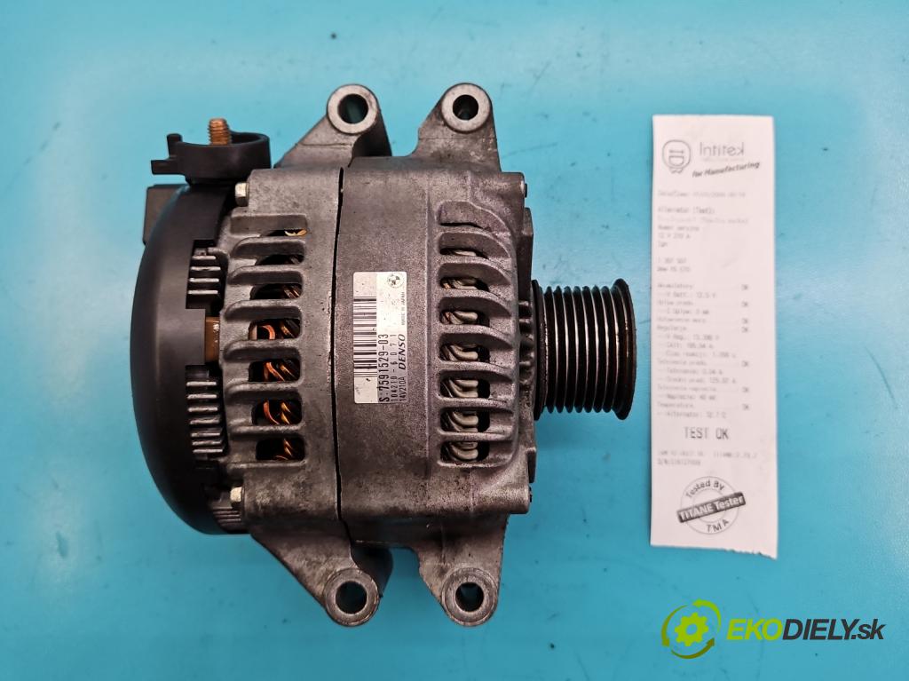 Bmw X5 E70 2006-2013 3.0 T 306KM automatic 225 kW 2979 cm3 5- Alternator 7591529 (Alternátory)