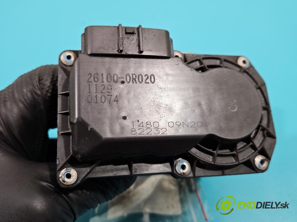 Toyota Avensis III T27 2009-2018 2.0 D4D 126 HP manual 93 kW 1998 cm3 5- klapka 26100-0R020 (Škrtiace klapky)