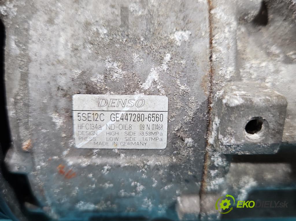 Toyota Avensis III T27 2009-2018 2.0 D4D 126 HP manual 93 kW 1998 cm3 5- čerpadlo klimatizácie GE447280-6560