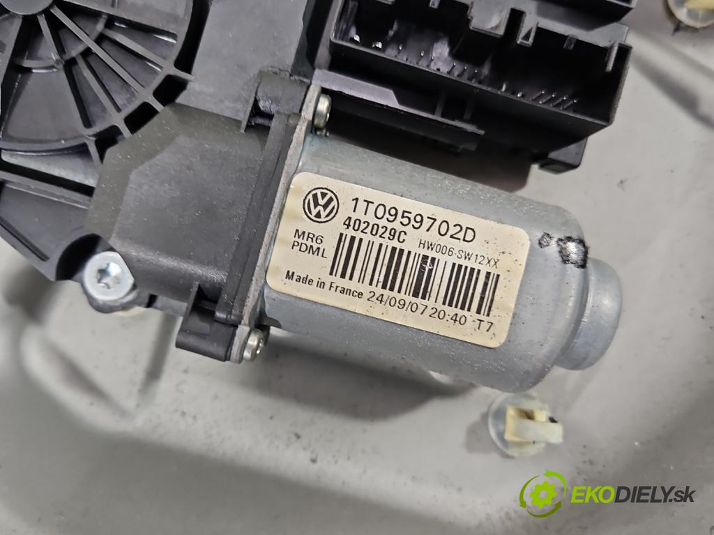 Skoda Octavia II 2004-2013 1.9 tdi 105 hp automatic 77 kW 1896 cm3 5- mechanismus stahování přední pravý 1T0959702D