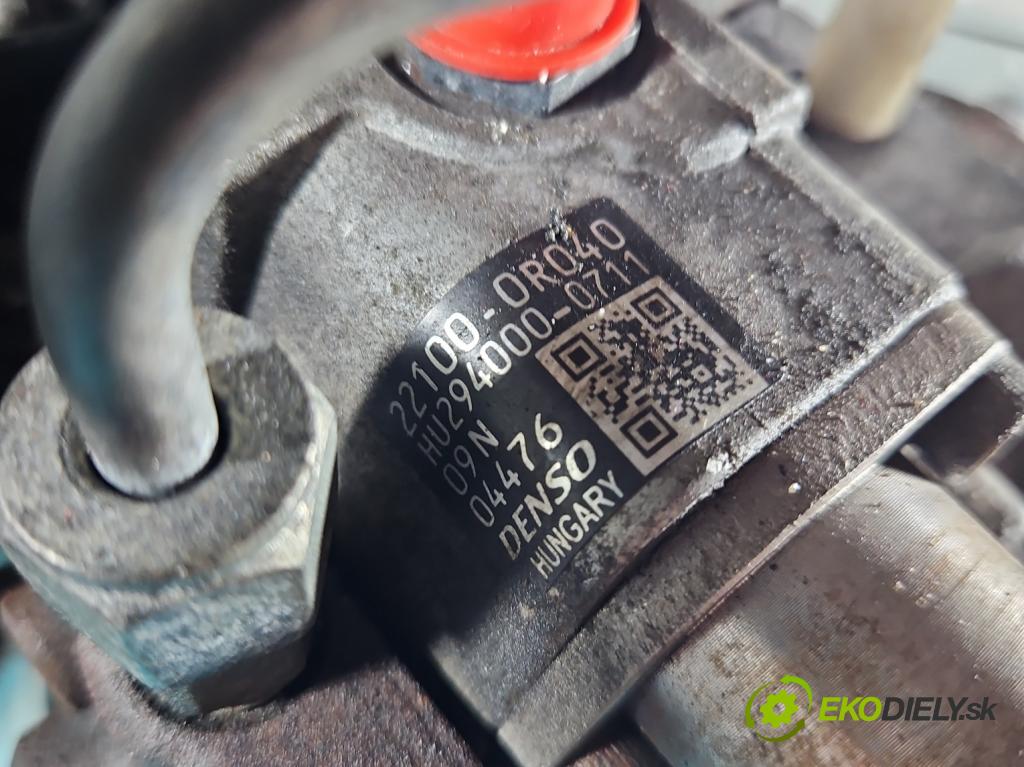 Toyota Avensis III T27 2009-2018 2.0 D4D 126 HP manual 93 kW 1998 cm3 5- čerpadlo vstrekovacia 22100-0R040 (Vstrekovacie čerpadlá)
