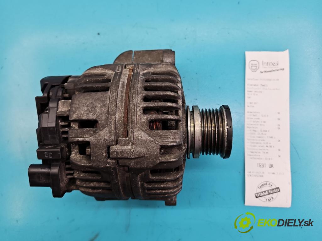 Vw Fox 1.4 tdi 69KM manual 51 kW 1422 cm3 3- Alternator 045903023C (Alternátory)