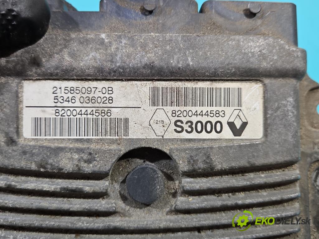 Renault Espace IV 2003-2014 2.0 T 170 hp automatic 125 kW 1998 cm3 5- řídící jednotka motoru 8200444586