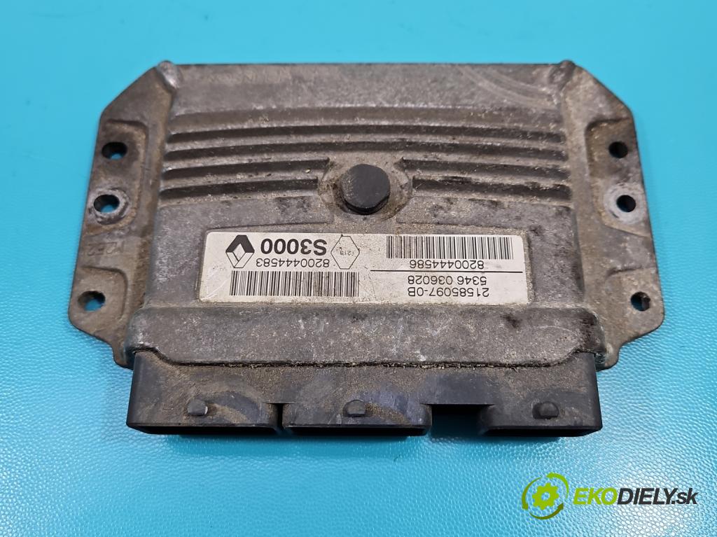 Renault Espace IV 2003-2014 2.0 T 170 hp automatic 125 kW 1998 cm3 5- řídící jednotka motoru 8200444586