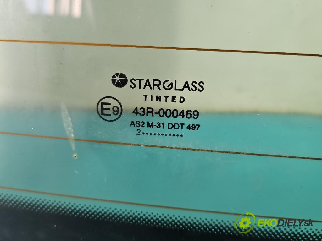 Skoda Roomster 1.4 tdi 69KM manual 51 kW 1422 cm3 5- sklo zadní  (Okna zadní)