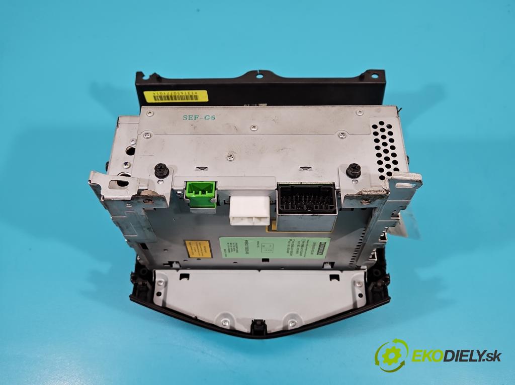 Honda Accord VII 2002-2008 2.2 i-CTDi 140 HP manual 103 kW 2204 cm3 5- Radio originál 39175-SED-G230-M1