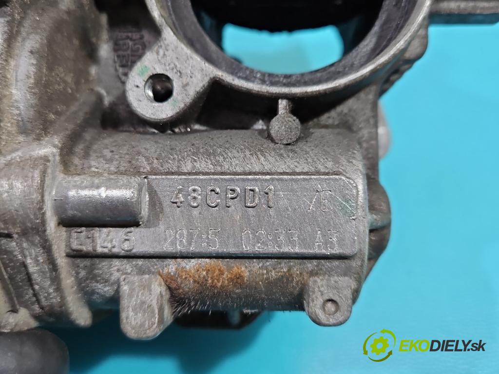 Opel Zafira B 2005-2014 1.9 cdti 101 HP manual 74 kW 1910 cm3 5- klapka 48CPD1 (Škrtiace klapky)