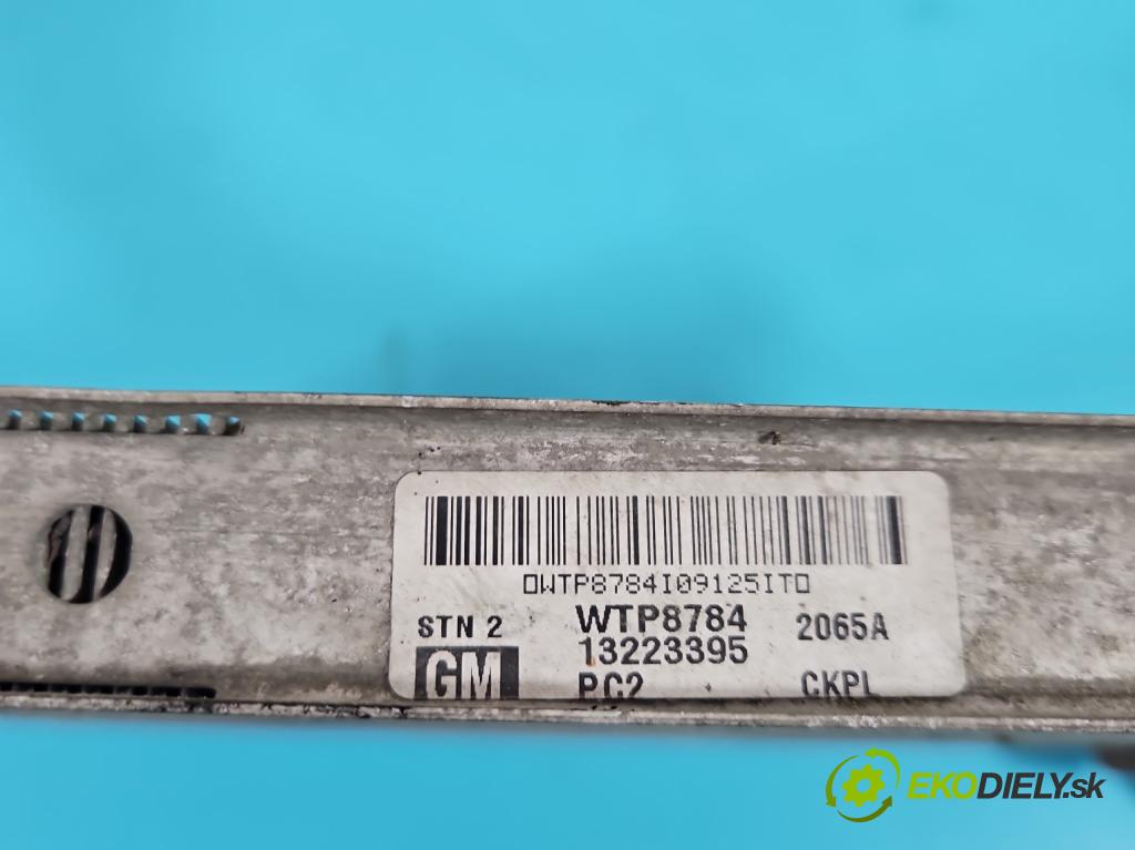 Opel Zafira B 2005-2014 1.9 cdti 101 hp manual 74 kW 1910 cm3 5- Intercooler 13223395 (Chladiče nasávaného vzduchu (intercoolery))