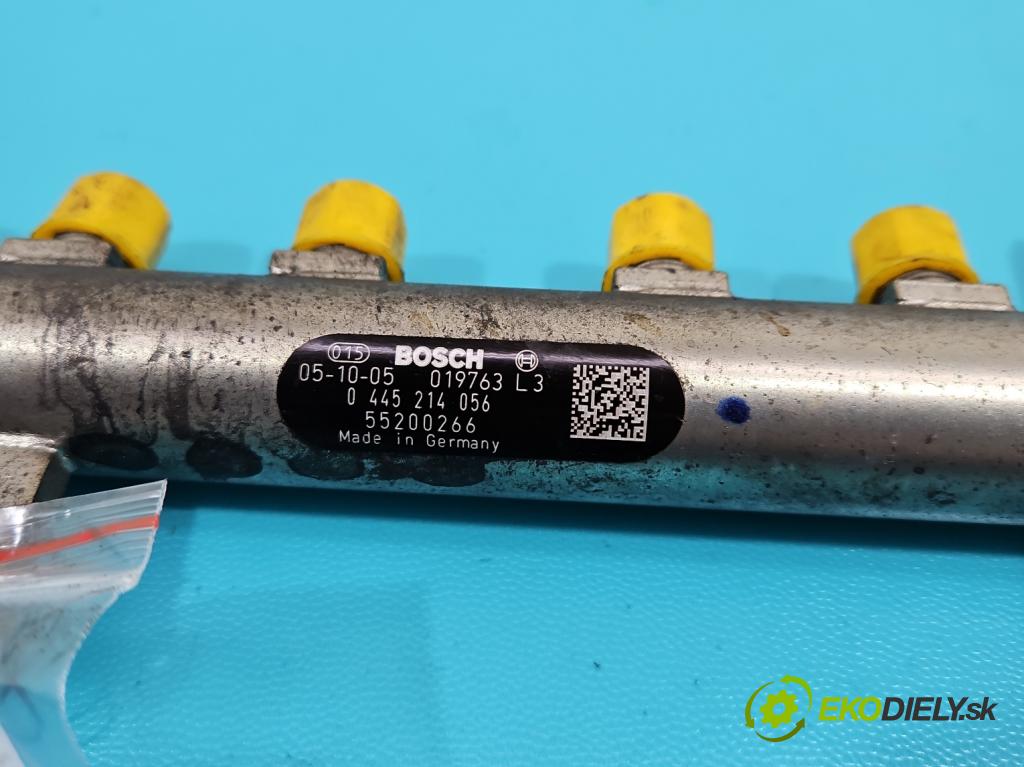 Opel Zafira B 2005-2014 1.9 cdti 101 HP manual 74 kW 1910 cm3 5- lišta vstrekovacia 0445214056 (Vstrekovacie lišty)