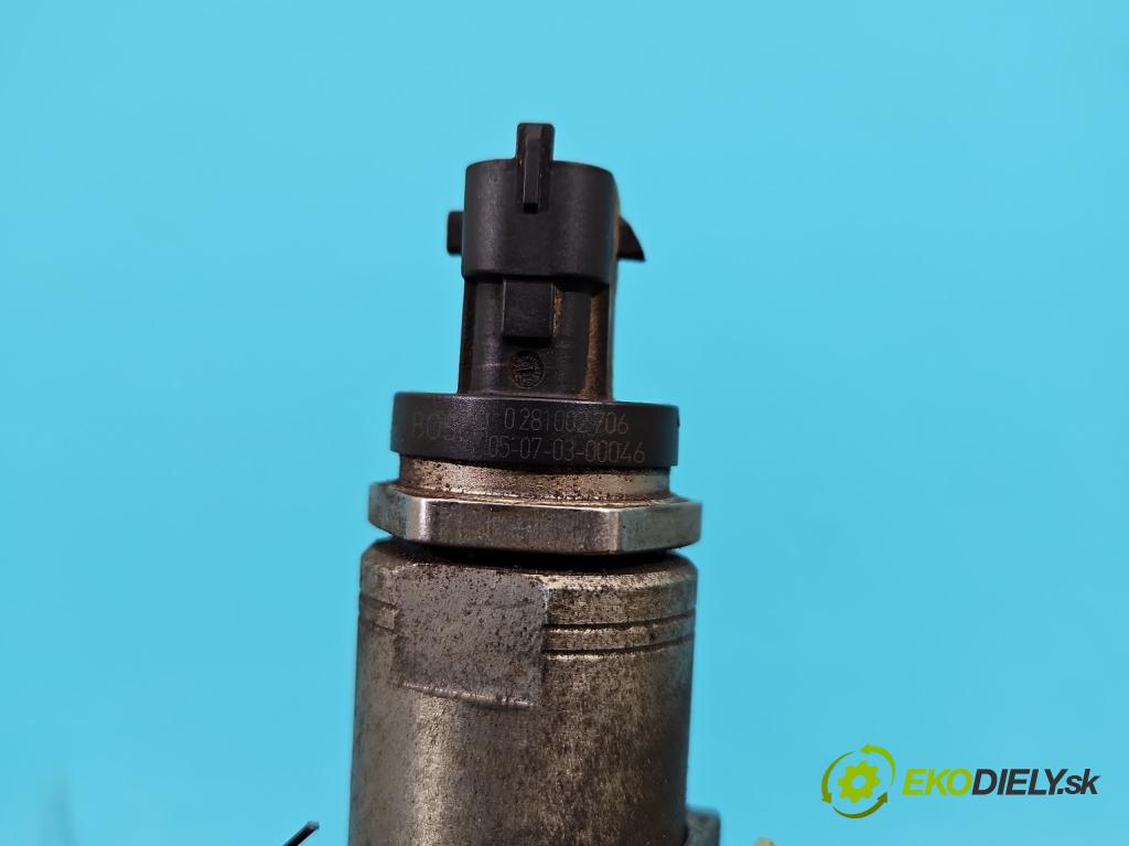 Opel Zafira B 2005-2014 1.9 cdti 101 HP manual 74 kW 1910 cm3 5- lišta vstrekovacia 0445214056 (Vstrekovacie lišty)