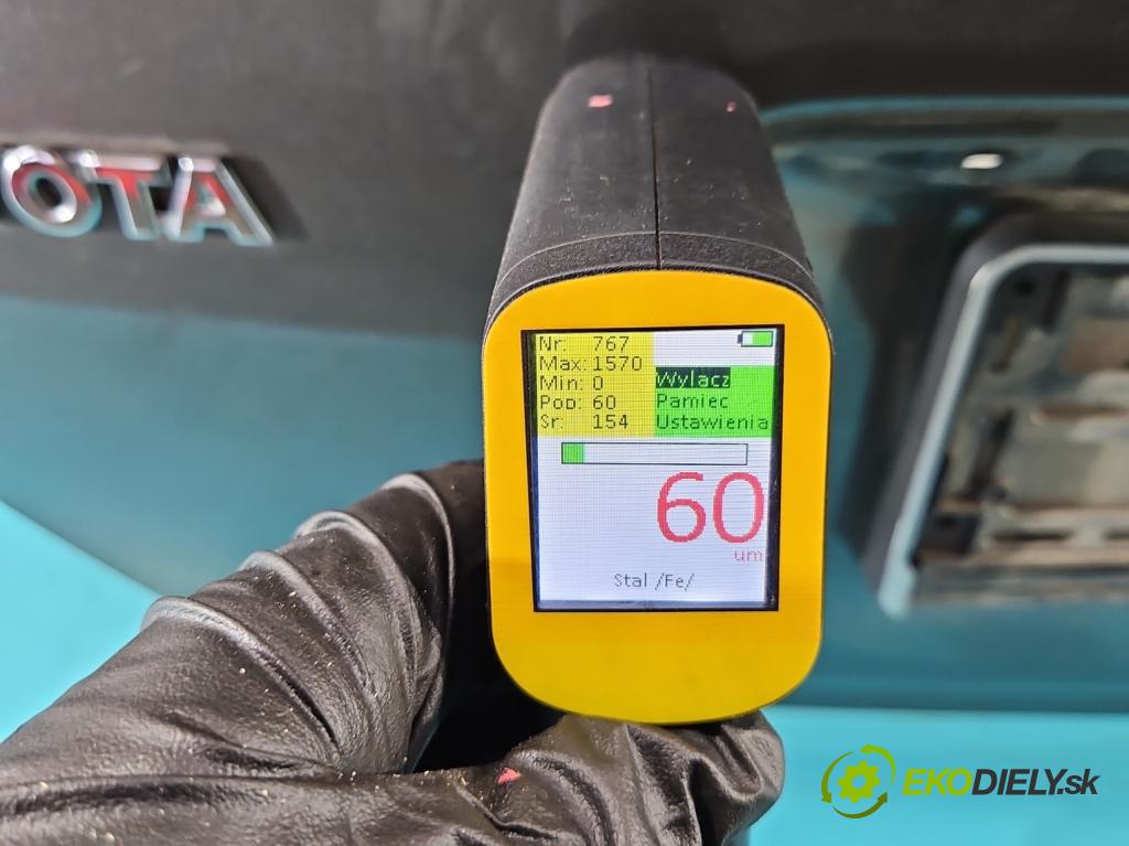 Toyota Camry VI 2001-2006 2.4 VVti 152KM automatic 112 kW 2362 cm3 4- zadní kufrové dveře  (Zadní kapoty)