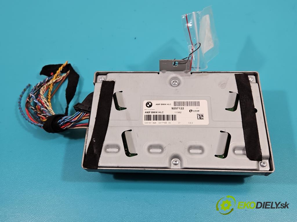 Bmw X5 E70 2006-2013 3.0 T 306KM automatic 225 kW 2979 cm3 5- Zesilovač: 9257122 (Zosilňovače)