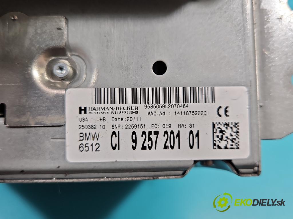 Bmw X5 E70 2006-2013 3.0 T 306KM automatic 225 kW 2979 cm3 5- Radio originál 9257201