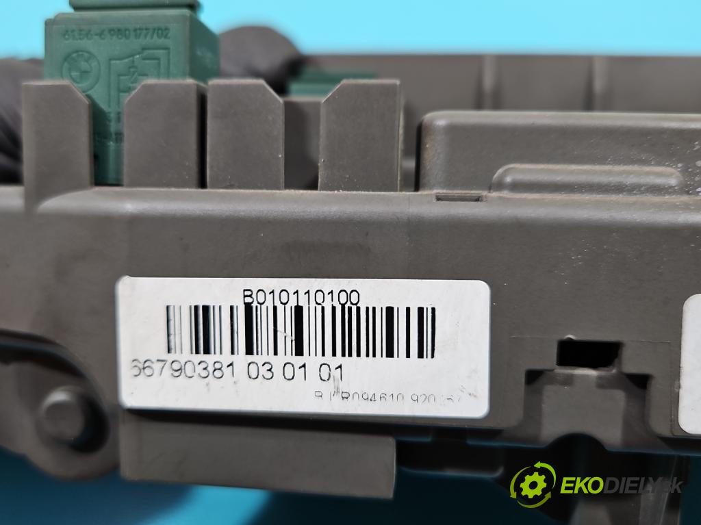 Bmw X5 E70 2006-2013 3.0 T 306KM automatic 225 kW 2979 cm3 5- skříňka pojistková 66790381 (Pojistkové skříňky)