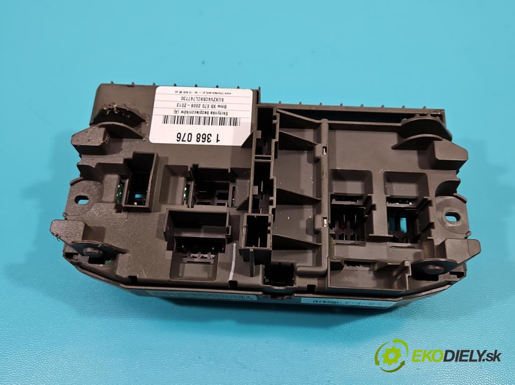 Bmw X5 E70 2006-2013 3.0 T 306KM automatic 225 kW 2979 cm3 5- skříňka pojistková 66790381 (Pojistkové skříňky)