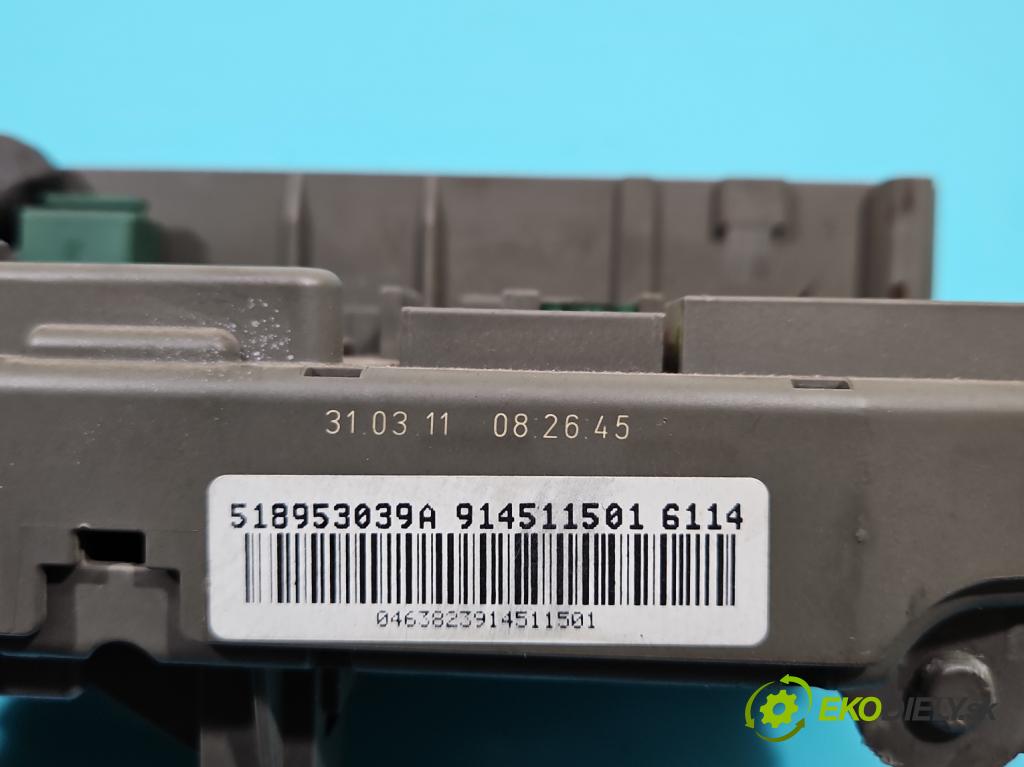 Bmw X5 E70 2006-2013 3.0 T 306KM automatic 225 kW 2979 cm3 5- skříňka pojistková 66790381 (Pojistkové skříňky)