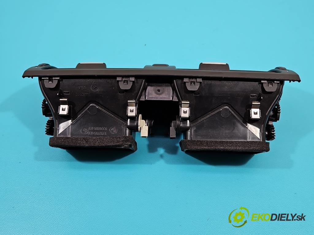 Bmw X5 E70 2006-2013 3.0 T 306KM automatic 225 kW 2979 cm3 5- Mřížka: kúrenia stredová 9210705 (Mriežky kúrenia (fukáre))