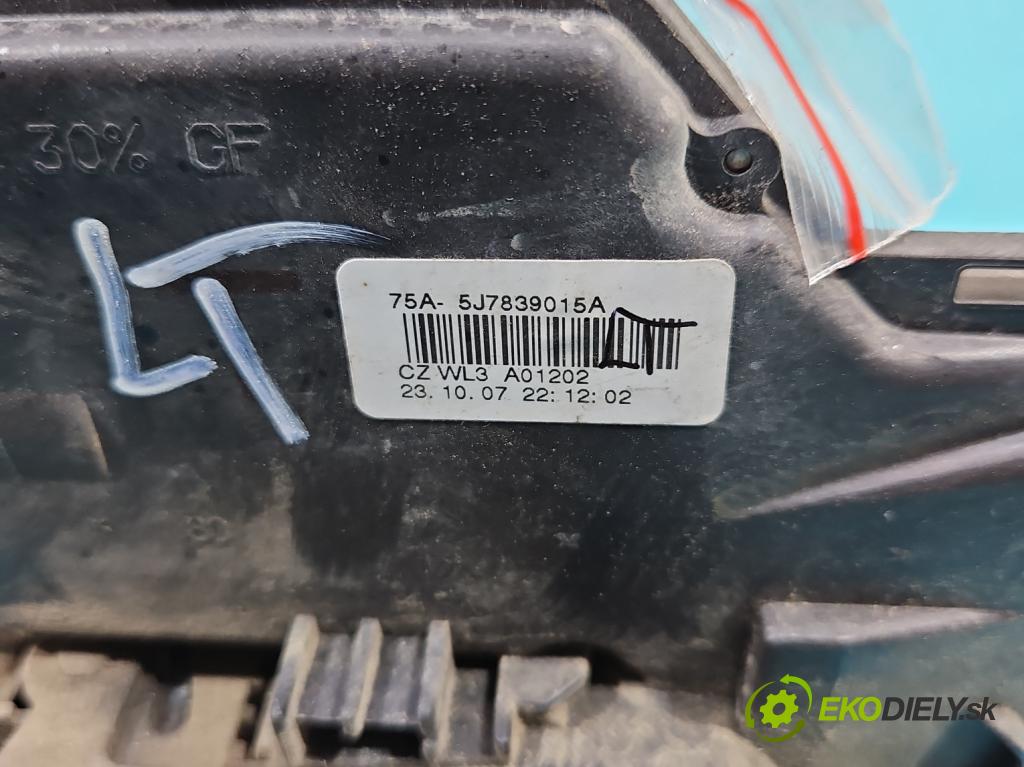 Skoda Roomster 1.4 tdi 69KM manual 51 kW 1422 cm3 5- zámek zadní levý 5J7839015A