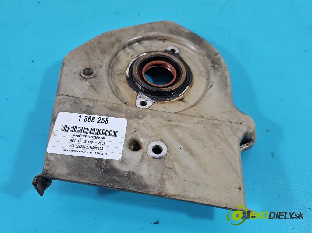 Audi A8 D2 1994-2002 4.2 V8 299KM automatic 220 kW 4172 cm3 4- obal vačkový 077109146 (Kryty motora)